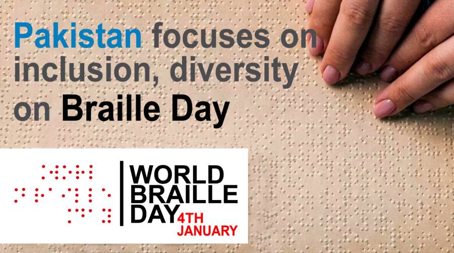 Pakistan focuses on inclusion, diversity on Braille Day 