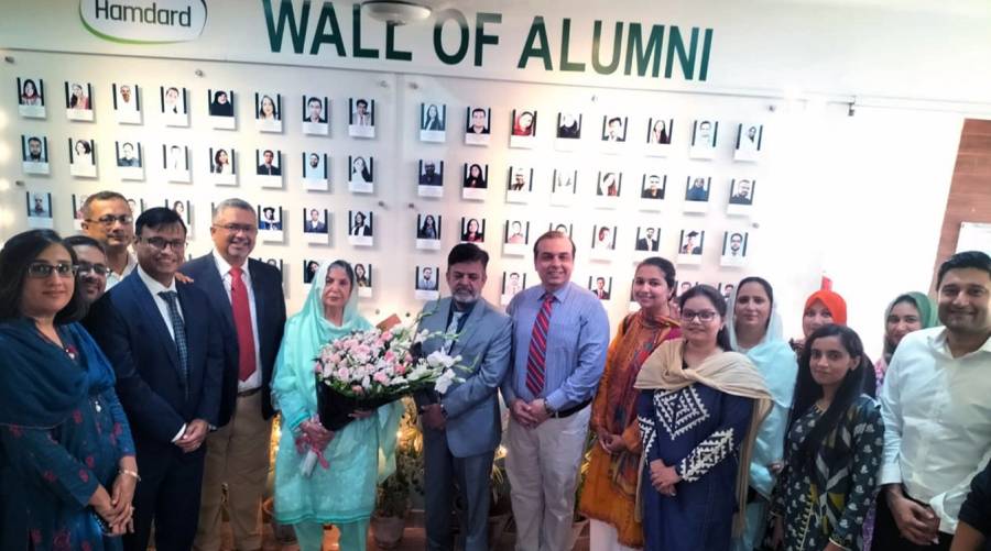 Hamdard University Dental Hospital unveils ‘Wall of Alumni’