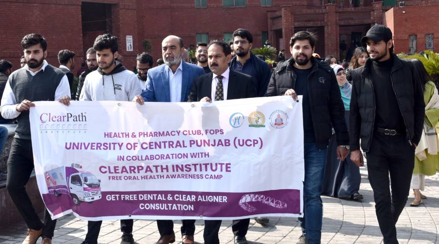 UCP, ClearPath Institute hold free dental camp, awareness walk