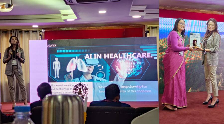 Dr Ayesha Hanif highlights AI role in dentistry at Kathmandu moot 