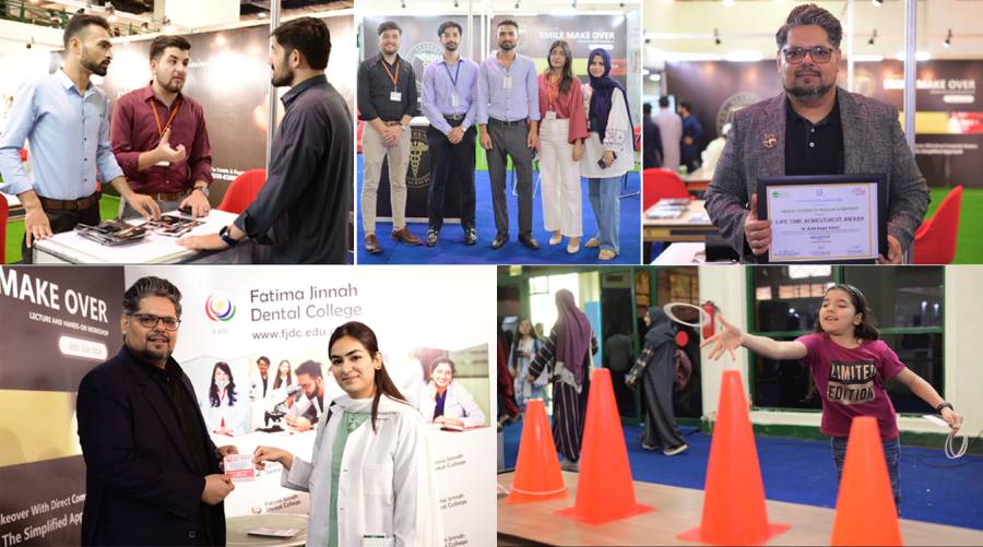 FJDC stall stands out at healthcare expo 