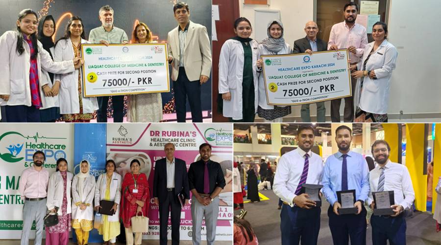 BUHSC students shine at Dental Innovate Badar Health Care Expo 2024