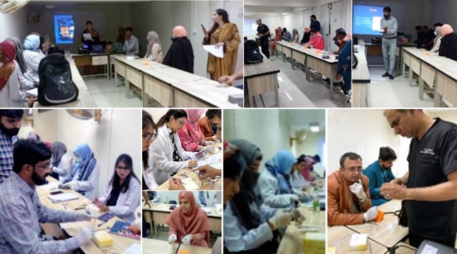 KMDC concludes basic surgical skills workshop