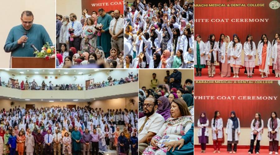 KMDC welcomes new batch at white coat ceremony