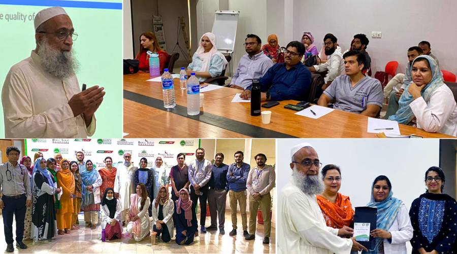 Workshop on item analysis for MCQs held at LCMD