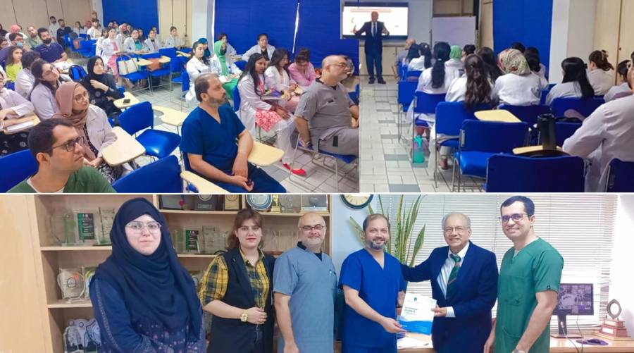 US professor delivers lecture at AIDM  