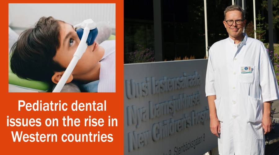 Pediatric dental issues on the rise in Western countries