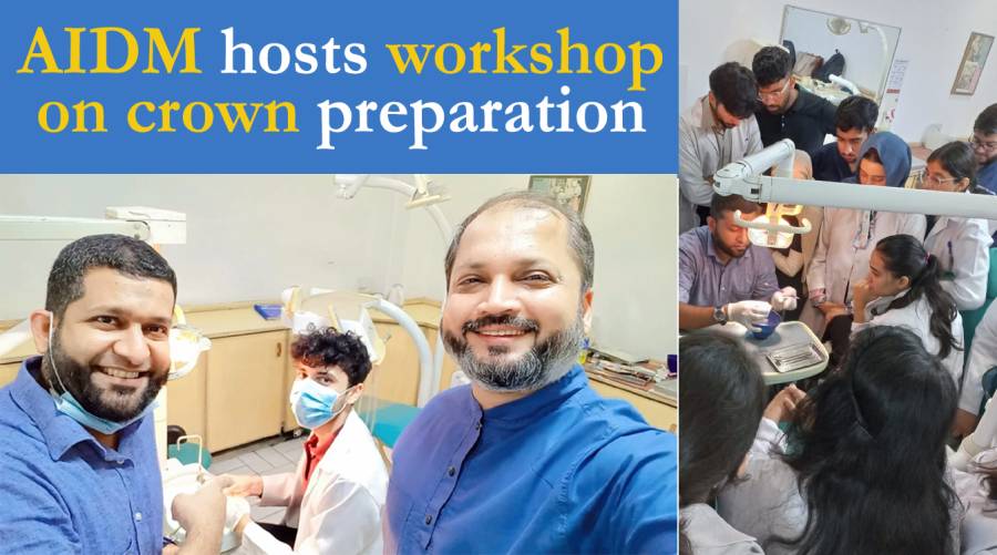 AIDM hosts workshop on crown preparation