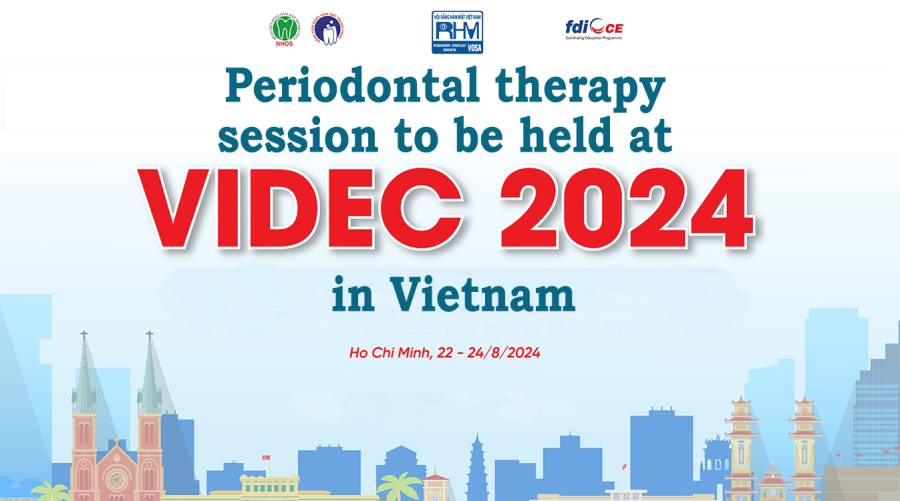 Periodontal therapy session to be held at VIDEC 2024 in Vietnam 