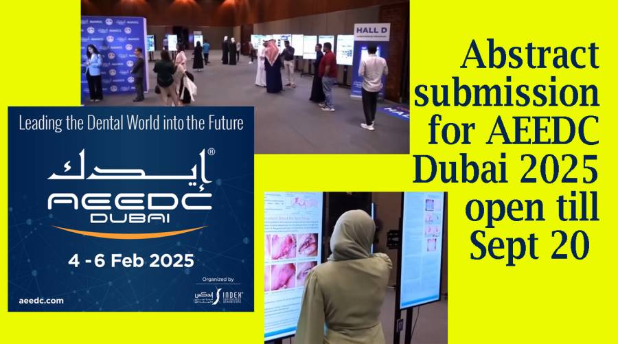 Abstract submission for AEEDC Dubai 2025 open till Sept 20 