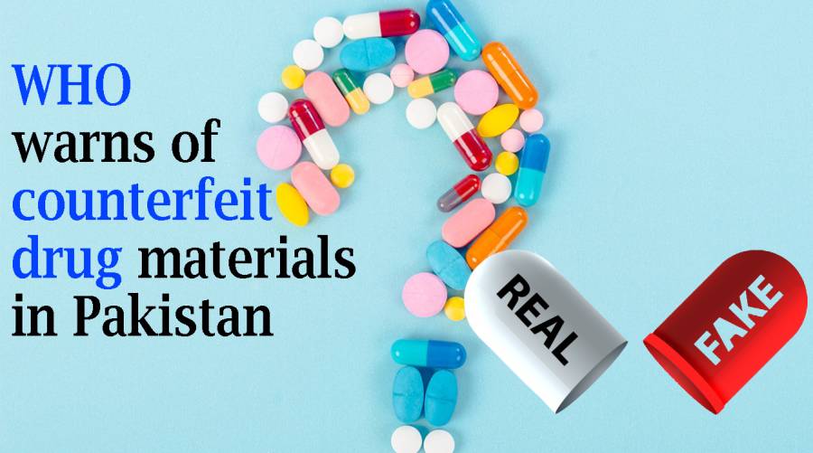 WHO warns of counterfeit drug materials in Pakistan