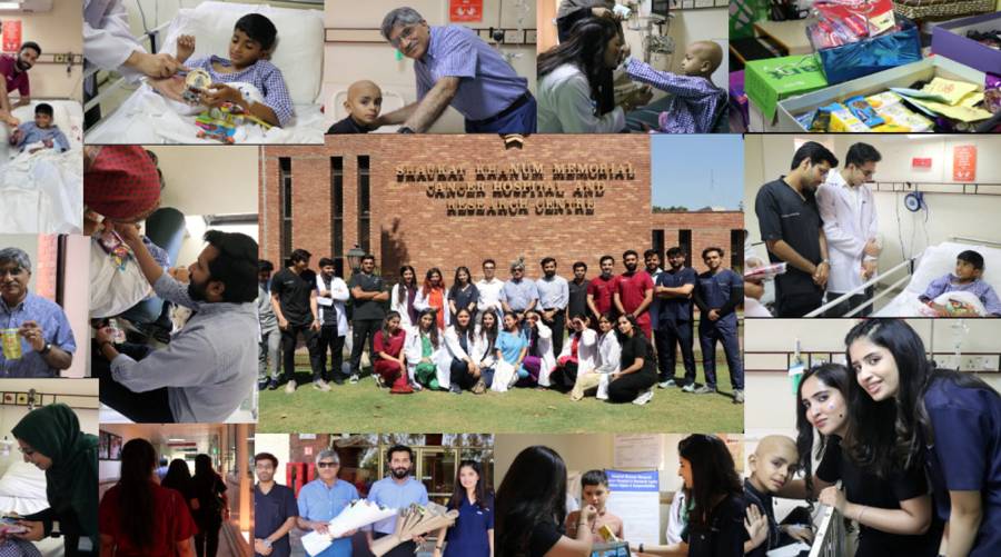 CMH team visits SKMCH paediatric ward