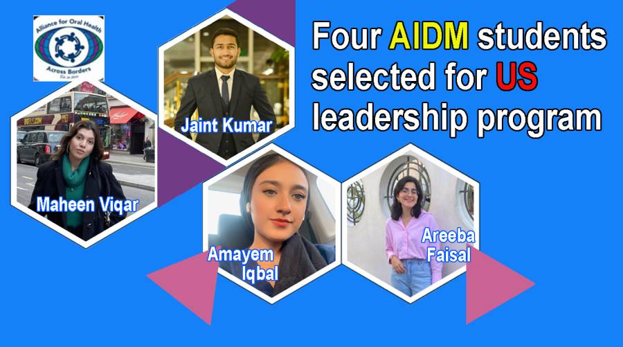 Four AIDM students selected for US leadership program