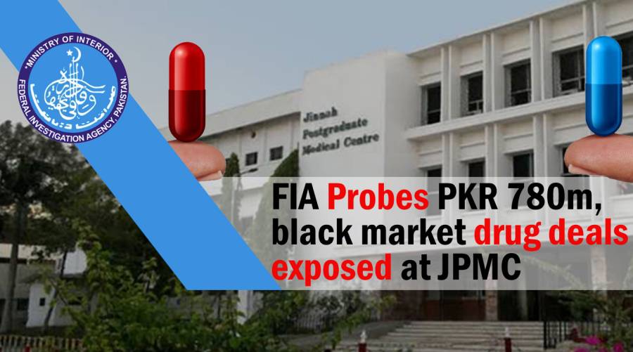 FIA Probes PKR 780m, black market drug deals exposed at JPMC