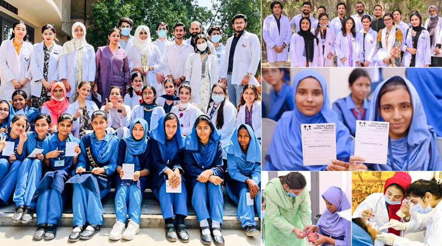 FJDC’s oral health drive benefits 500 schoolchildren in Korangi Creek 