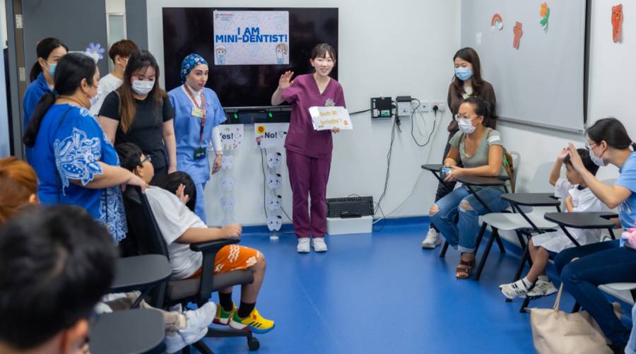 Mini-Dentist Experience Day for Children with Special Needs at HKU