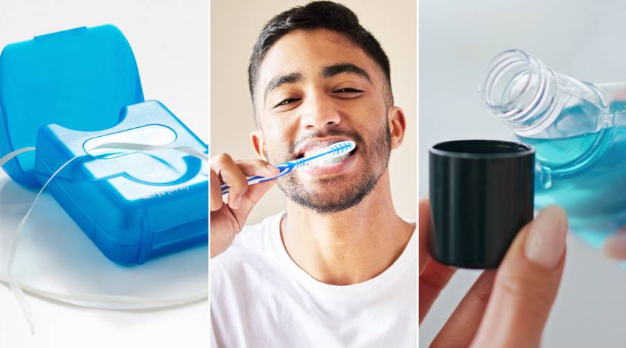 Brush, floss, mouthwash: What’s the correct order?