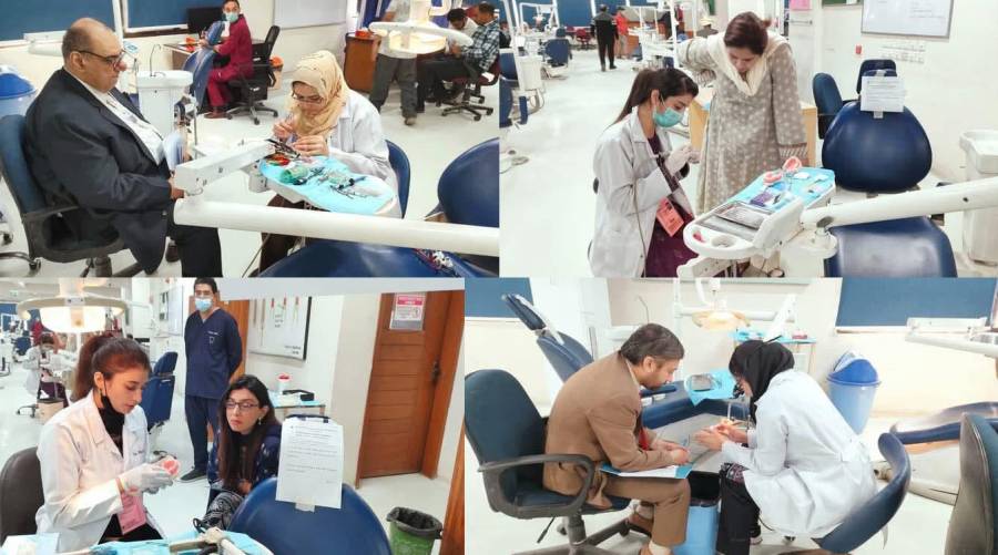 Pioneering dental exam FCPS TOACS held at SIOHS