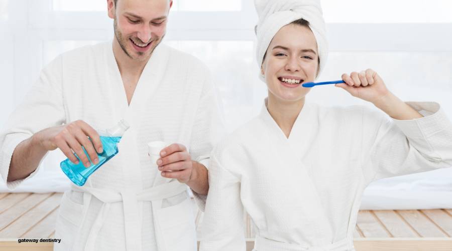 Why you should think twice before rinsing after brushing