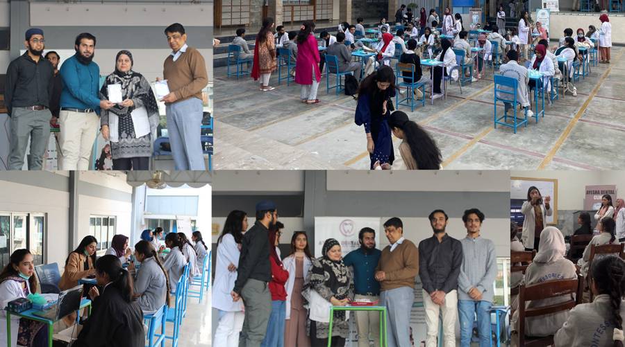 Ayesha Dental Clinic, ClearPath host dental camp for 500 students